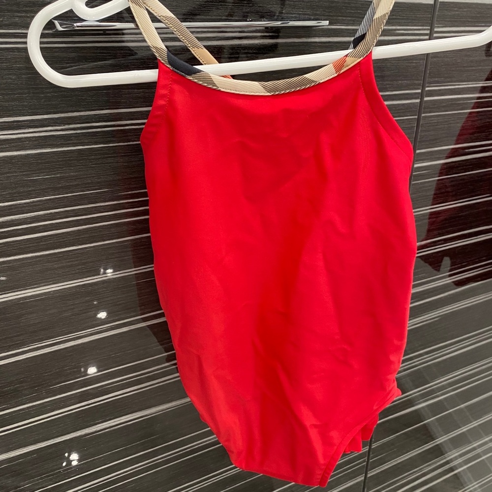 Burberry girls bathing suit never worn tag…